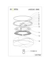***OFER/DES*** LASCAS * PLAFÓN CON MANDO 60W